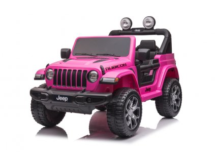 Elektrické autíčko Jeep Wrangler růžové1