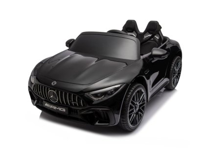 205892 2 elektricke auticko mercedes amg sl63 2x200w 24v cerne