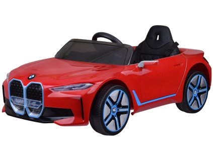 Dětské elektrické autíčko BMW i4 červené1