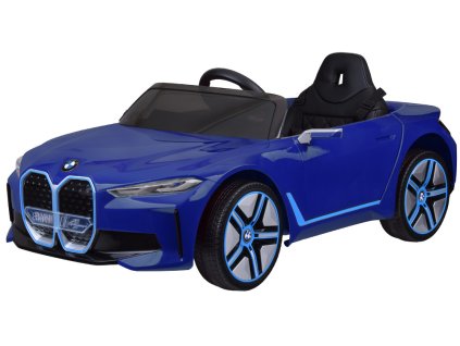 Dětské elektrické autíčko BMW i4 modré1