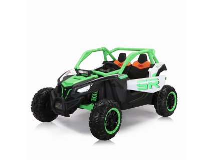 Elektrické autíčko Buggy SR SUPER 66 4x4 24V zelené1