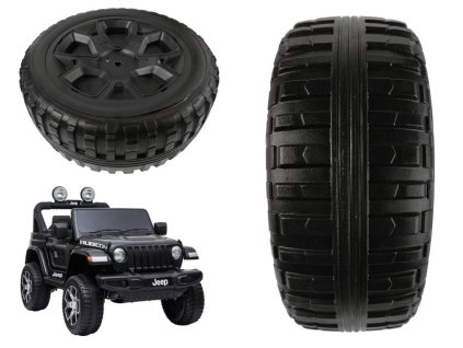 Nahradni kolo na elektricke auticko Jeep Wrangler Rubicon WR 555