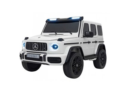 pojazd mercedes benz g63 amg xxl strong mp4 bialy