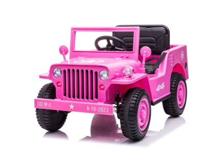 Dětské elektrické autíčko JH 103 4x4 růžové3