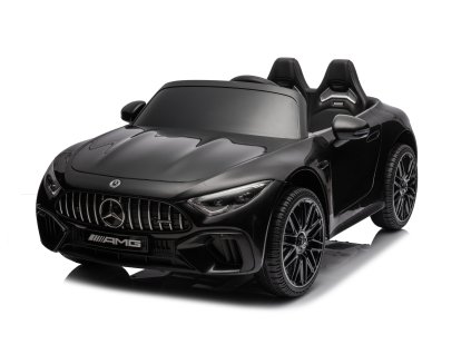 Elektrické autíčko Mercedes AMG SL63 4x200W 24V černé EVA, ECO kůže