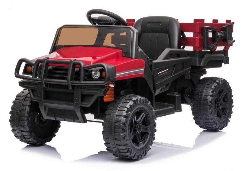 Mamido Dětské elektrické autíčko Farmer červené