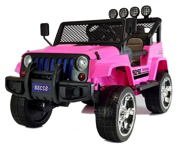 Mamido Elektrické autíčko Jeep Raptor 4x4 růžové