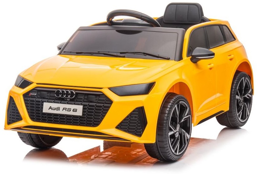 Mamido Elektrické autíčko Audi RS6 žluté