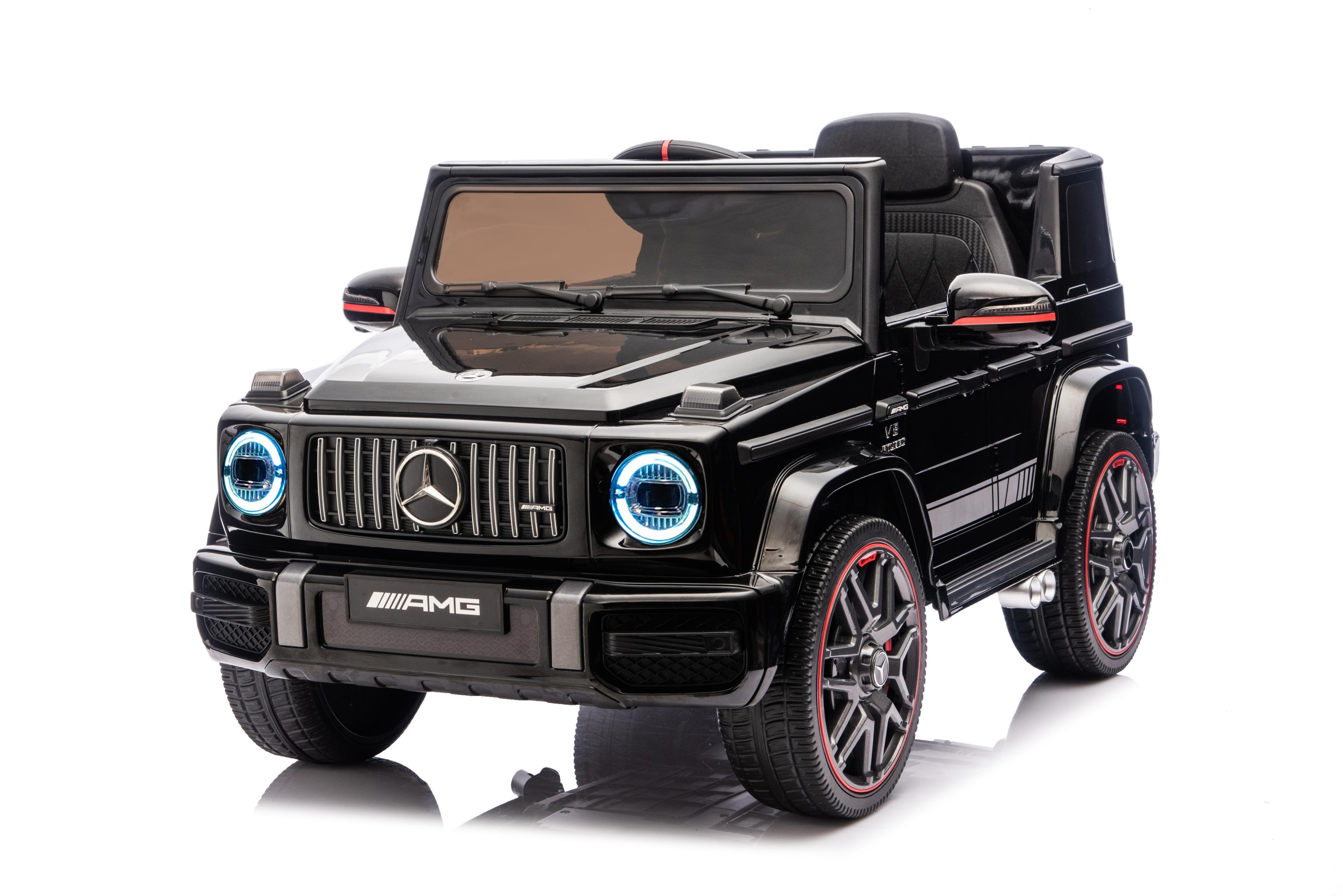 Mamido Elektrické autíčko Mercedes G63 AMG černé