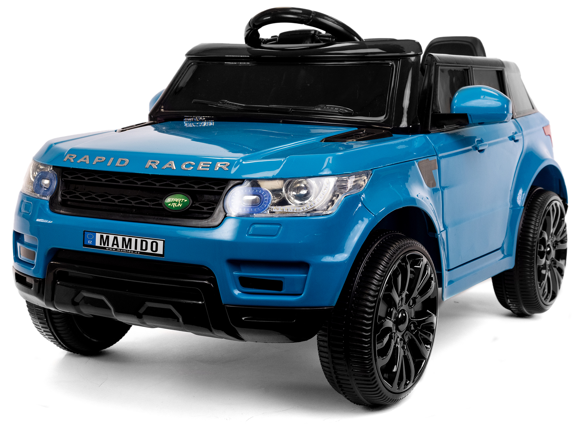 Mamido Elektrické autíčko Land Rapid Racer modré