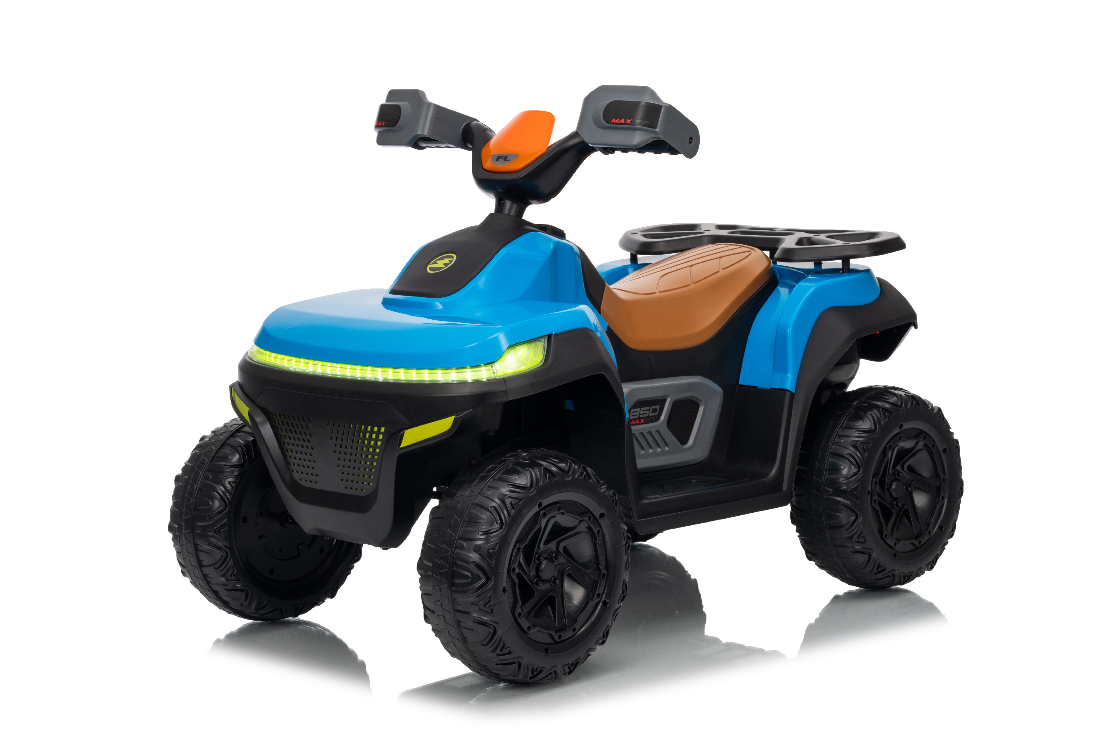 Mamido Dětská elektrická čtyřkolka MAX HL5388 | Dálkové ovládání | EVA kola | 12V7Ah | modrá