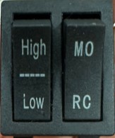 Mamido Dvojitý tlačítkový přepínač rychlostní dopředu-dozadu