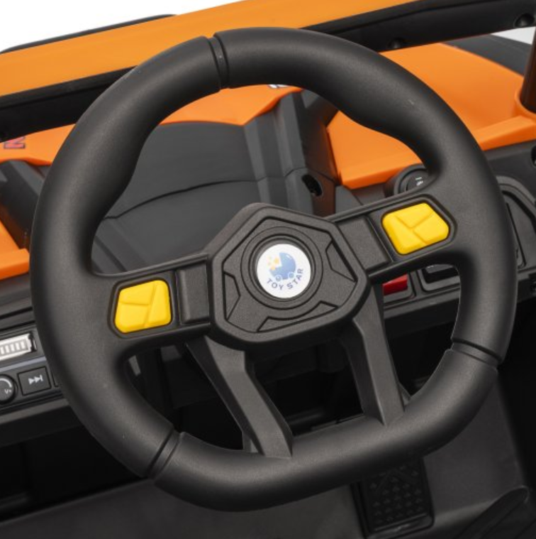 Mamido Náhradní volant na elektrické autíčko Buggy Madman XMX631