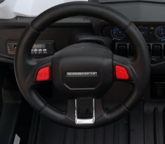 Mamido Náhradní volant na elektrické autíčko Buggy SuperStar XMX603