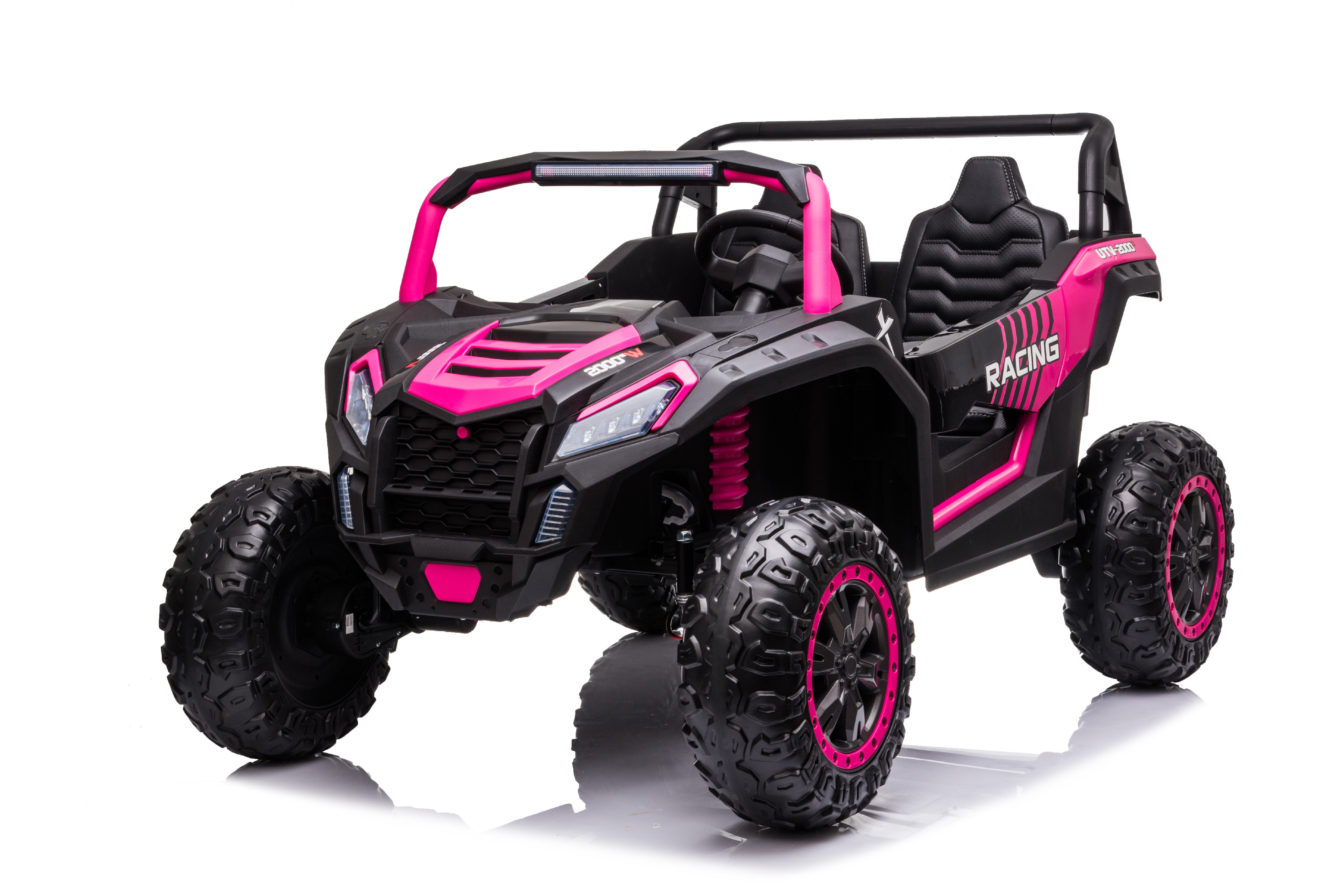Mamido Elektrické autíčko Buggy UTV 24V 4x200W růžové