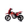 Dětská elektrická motorka Cross červená02