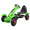 Duzy Gokart Pompowane Kola Zielony [36588] 1200