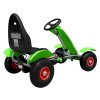 Duzy Gokart Pompowane Kola Zielony [36590] 1200