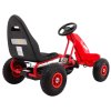 Dětská šlapací motokára Chamiopn červená5