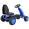 Dětská šlapací motokára modrá