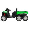 Dětské elektrické auto Farmer Truck zelené (13)