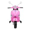 Dětský elektrický skútr Vespa růžový 2
