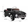 Pojazd BMW 507 Retro Czarny [41690] 1200