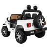 Elektrické autíčko Jeep Wrangler Rubicon 4 x 4 bílé4