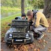 Elektrické autíčko Mercedes-Benz G63 6x6 motor 6x45W 110kg černé