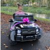 Elektrické autíčko Mercedes-Benz G63 6x6 motor 6x45W 110kg MP4 černé