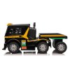 dětský elektrický kamion s návěsem žlutý05