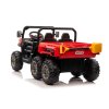 Elektrické autíčko Farmer Truck 24V 2x200W červené14