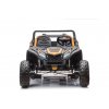 Elektrické autíčko Buggy UTV čtyřmístné 24V nafukovací kola zlatá10 (1)