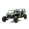 Elektrické autíčko Buggy UTV čtyřmístné 24V nafukovací kola zelené7