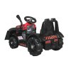 Dětský elektrický traktor s radlicí červený05