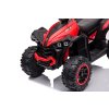 Dětská elektrická čtyřkolka XC sport 2x45W červená08