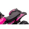 Dětská elektrická čtyřkolka XC sport 2x45W růžová16
