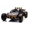 Elektrické autíčko Buggy Racing 2x200W černé MP3