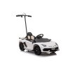 Elektrické autíčko Lamborghini Aventador bílé s plošinou