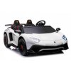 Elektrické autíčko Lamborghini Aventador SV Strong 200W 24V bílé2