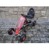 Dětská šlapací motokára G5 červená