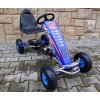 Dětská šlapací motokára G5 modrá