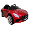 Elektrické autíčko Cabrio B3 lakované červené