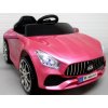 Elektrické autíčko Cabrio B3 lakované růžové
