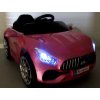 Elektrické autíčko Cabrio B3 lakované růžové