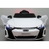 Elektrické autíčko Audi E-Tron GT bílé