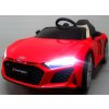 Elektrické autíčko Audi R8 Sport červené