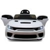 Elektrické autíčko Dodge SRT bílé
