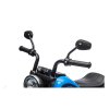 Dětská elektrická motorka Chopper Faster modrá08