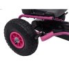 Dětská šlapací motokára AIR PerHour růžová17